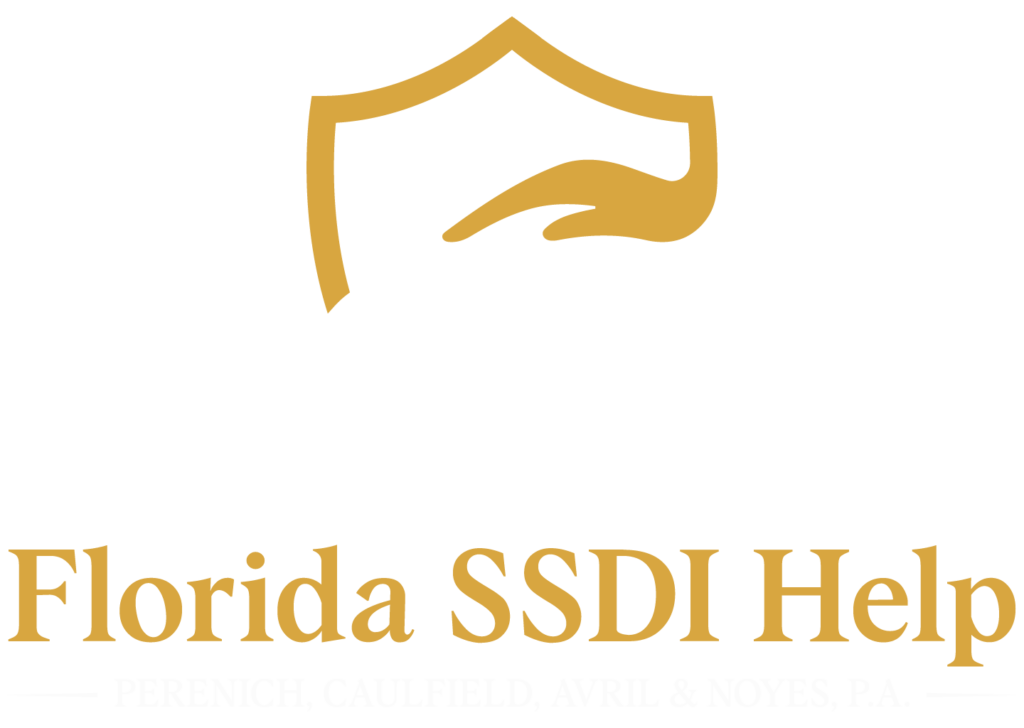 Logo for Florida SSDI Help with white lettering